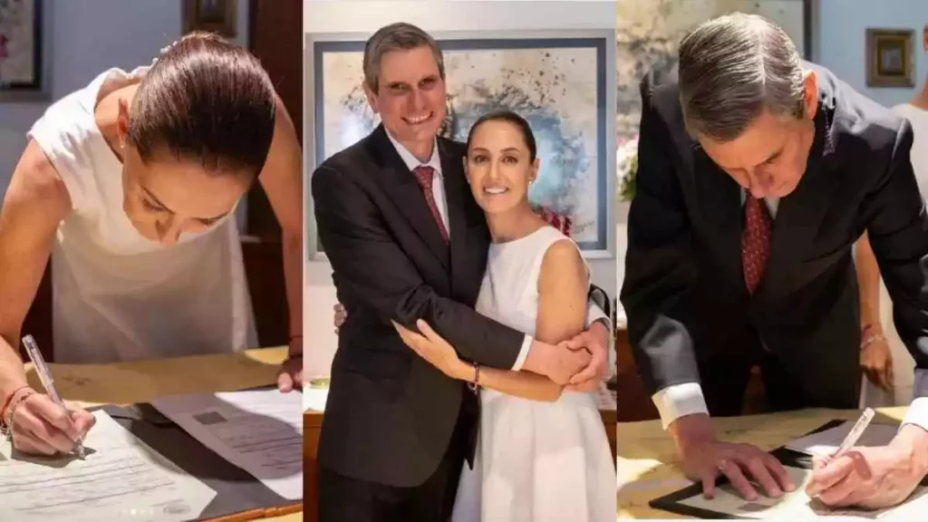 ¡Claudia Sheinbaum y Jesús María Tarriba se casan!