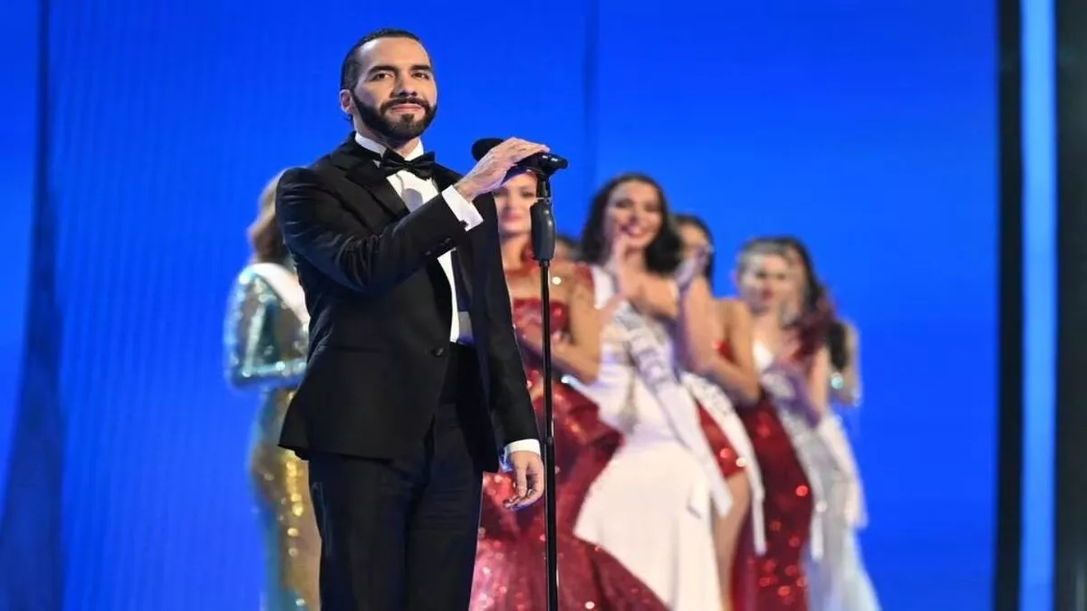 El presidente salvadoreño, Nayib Bukele, pronunció la noche del sábado un discurso en el Miss Universo sobre El Salvador e invitó al mundo a visitar su país.