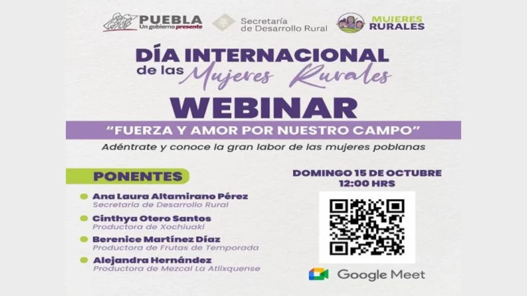 Eventos del día internacional de las mujeres rurales