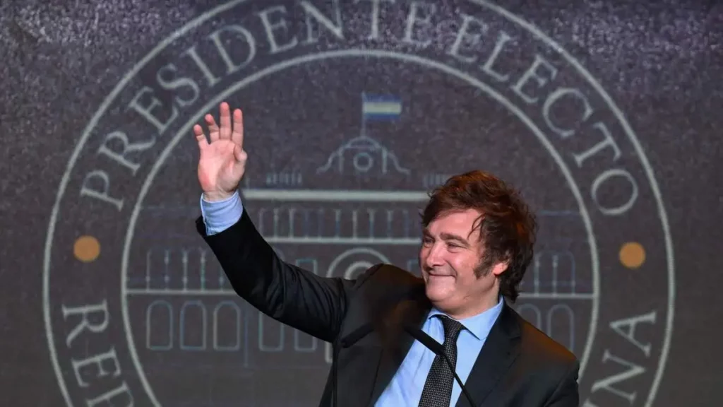 Javier Milei, nuevo presidente de Argentina