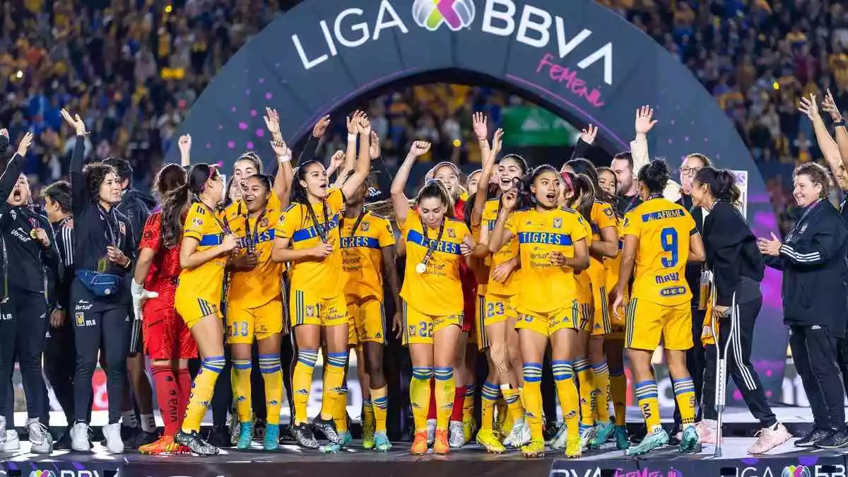 ¡Tigres Femenil ilumina la Liga MX con su sexta estrella!