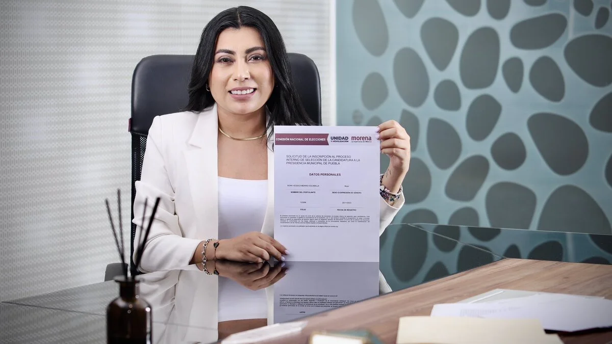 ¡Nora Escamilla se destapa! Se registra por Morena a la alcaldía de Puebla