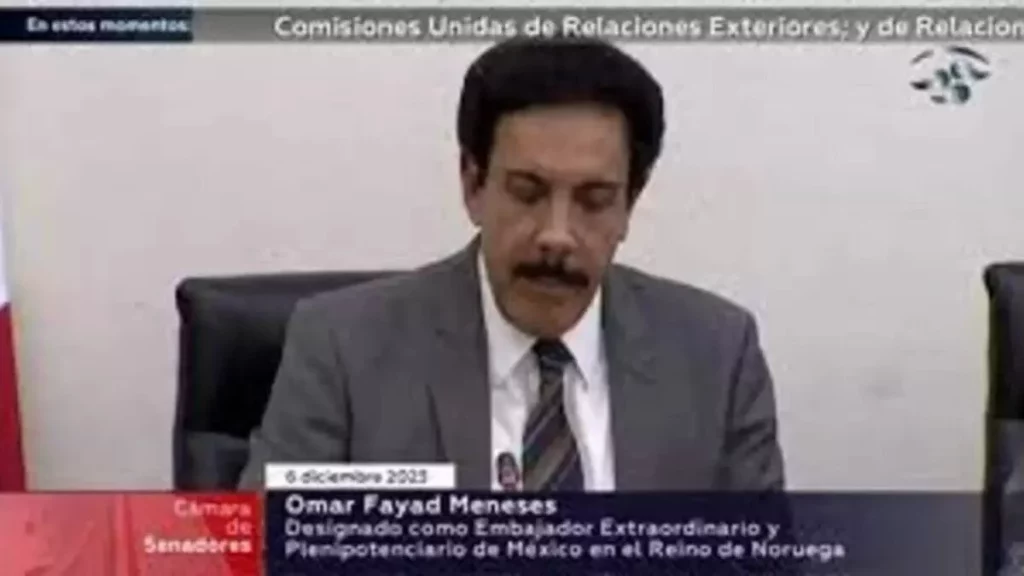 ¡La neta! Omar Fayad admite no tener ningún mérito para ser embajador