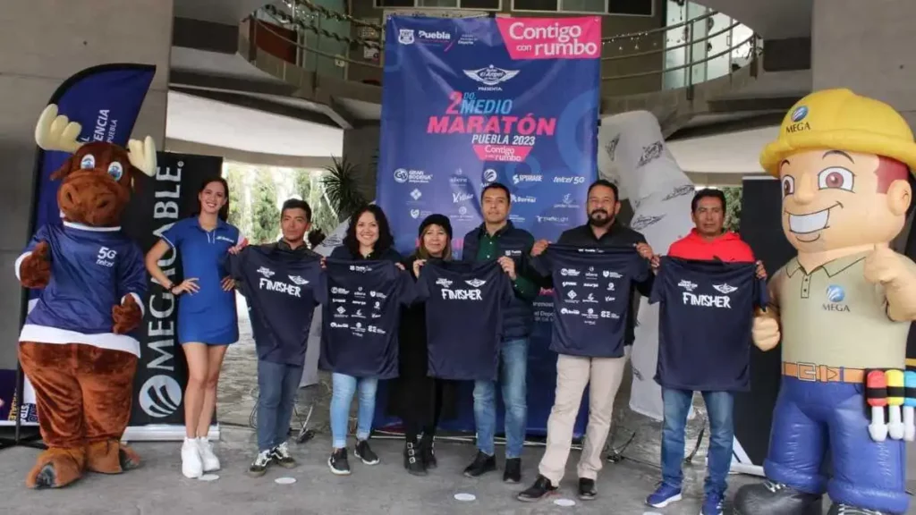 Ayuntamiento de Puebla presentara rutas y playera finisher del segundo Medio Maratón