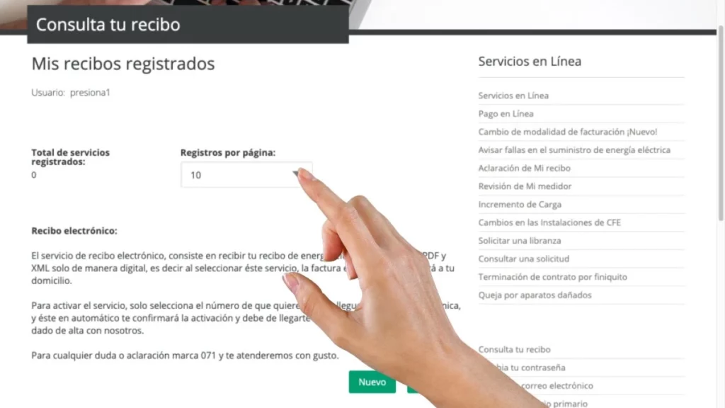 Consulta tu recibo de luz en la app de la CFE