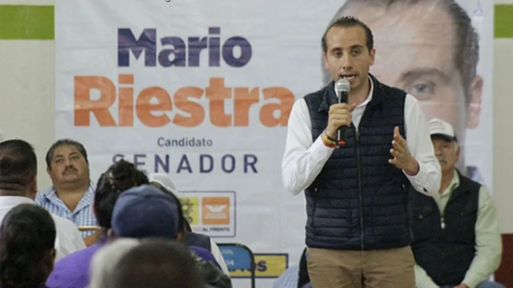 Mario Riestra, candidato al senado en 2018