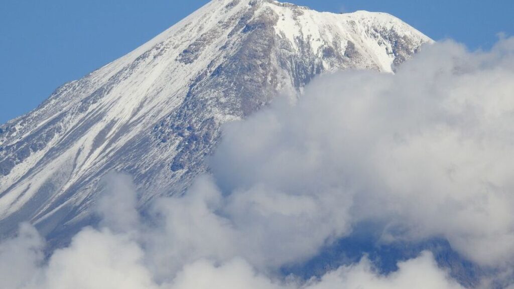 Prepárate para la caída de nieve en Puebla esta noche
