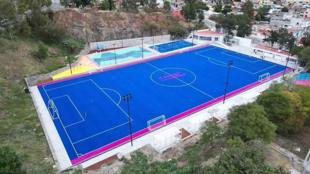 Xonaca estrena la rehabilitación de la unidad deportiva Francisco González Gatica 
