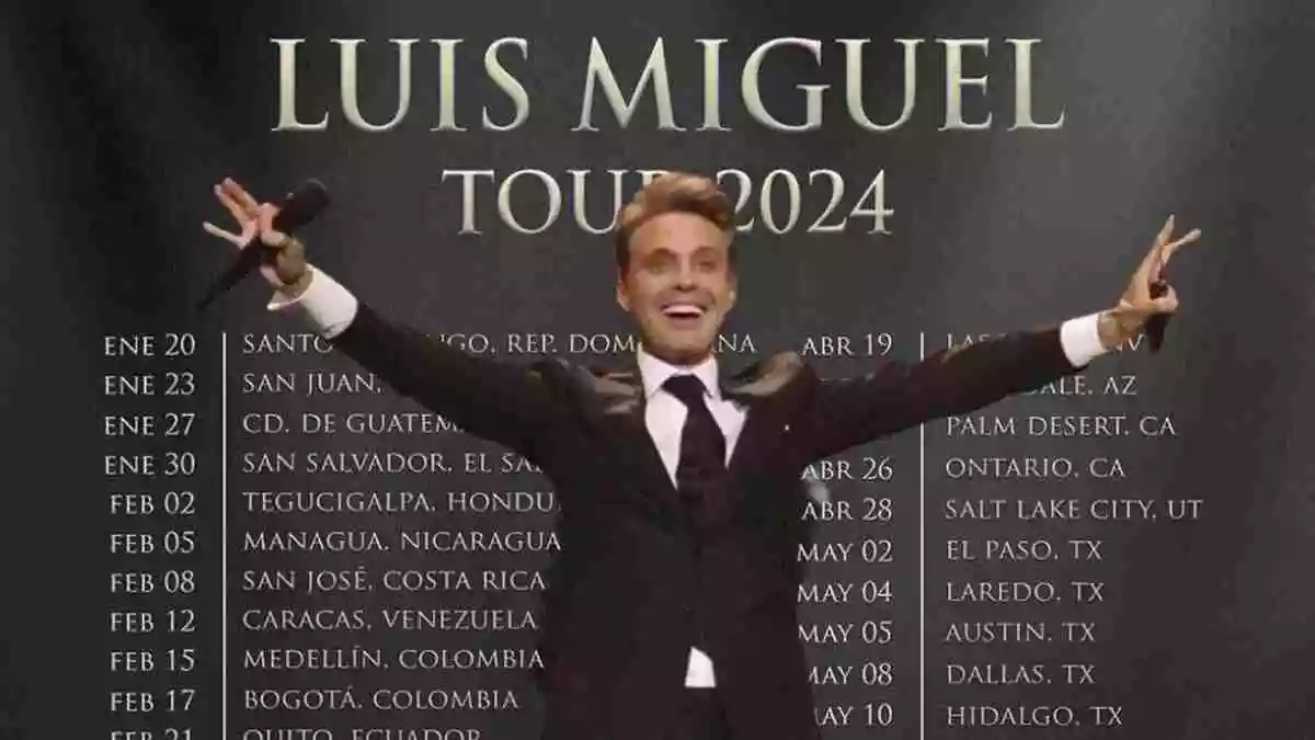 ¡El Sol volverá a salir! Luis Miguel anuncia gira 2024