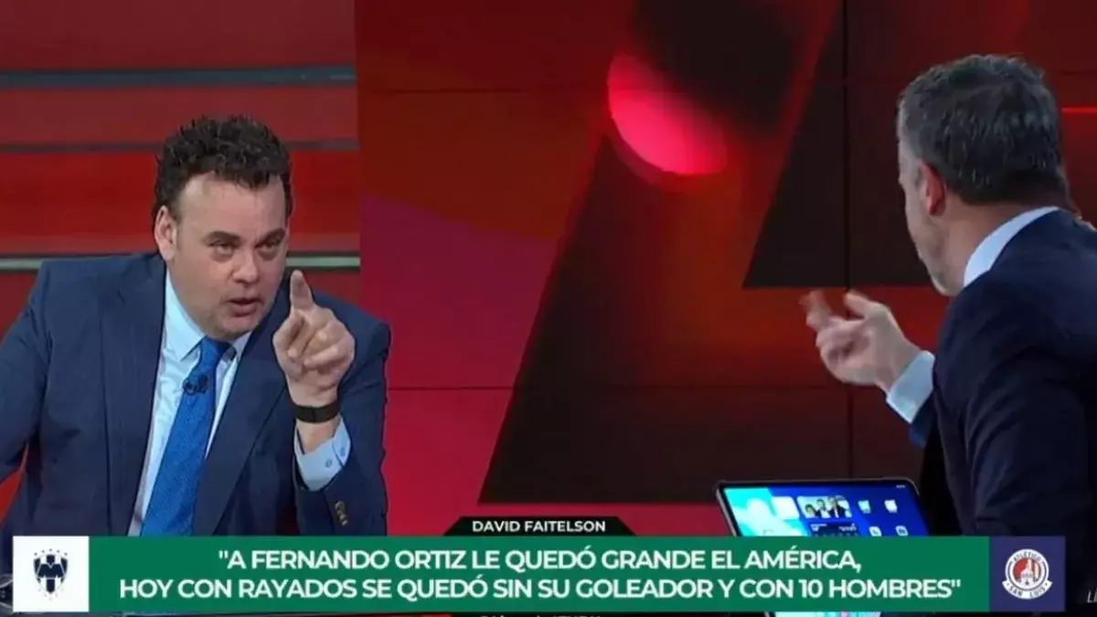 ¡Se agarraron! David Faitelson y Rafa Puente Jr. protagonizan discusión