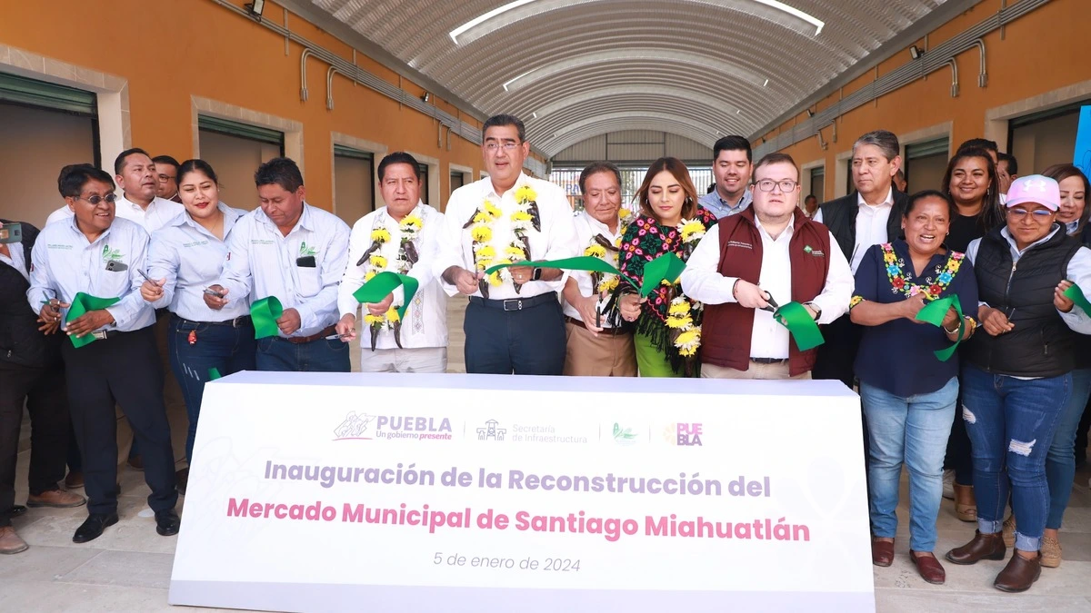 Inauguración de la rehabilitación del Mercado Municipal