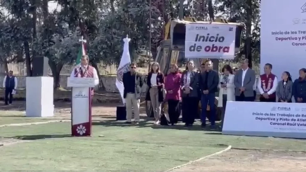 Inicia rehabilitación de canchas deportivas en Centro Escolar "Coronel Raúl Velasco de Santiago"