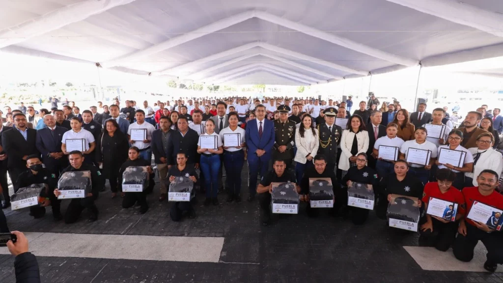 Plan Estratégico “Paz, Seguridad y Justicia” a favor de cuerpos policiales en Puebla