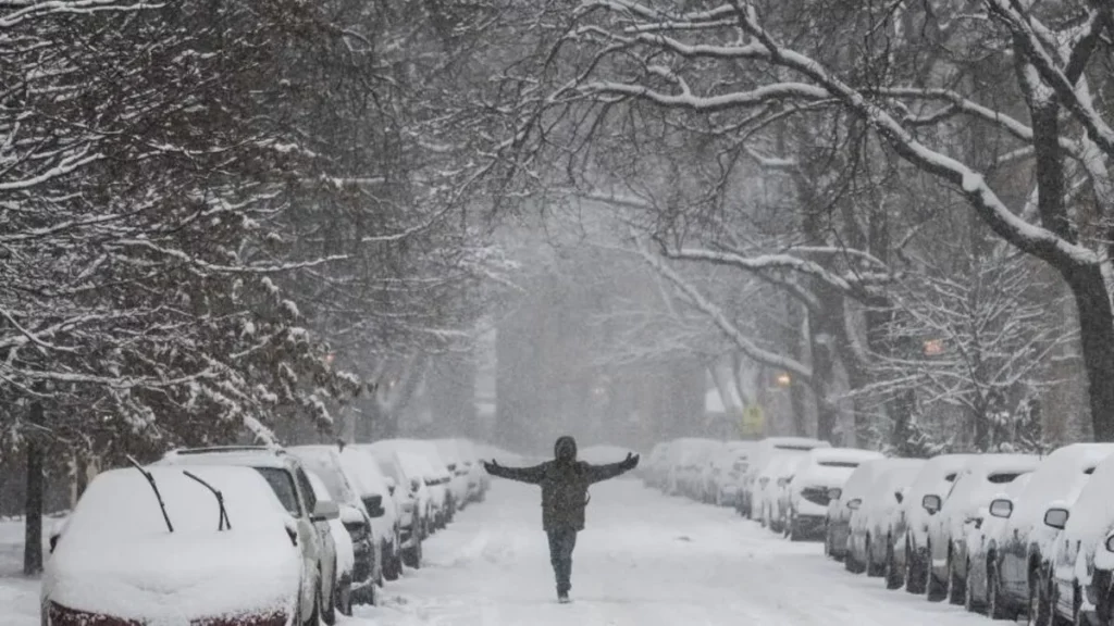 Preocupante tormenta invernal en Chicago