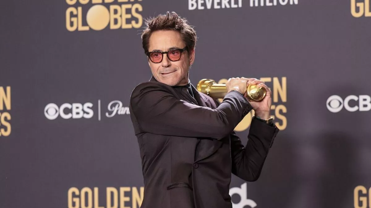 Robert Downey Jr. y su emotivo discurso en los Golden Globes