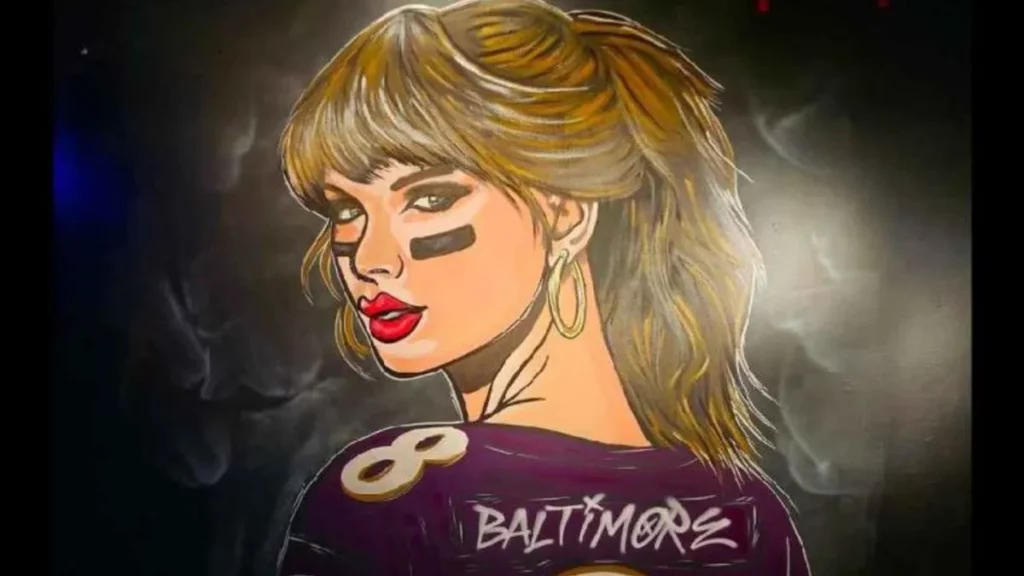 Taylor Swift viste playera de Lamar Jackson ¿Cambió de equipo?