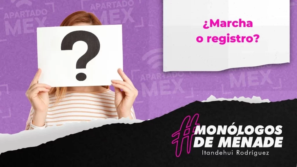 ¿Quién ganará? ¿Marcha o registro? ¿Marcha o registro?