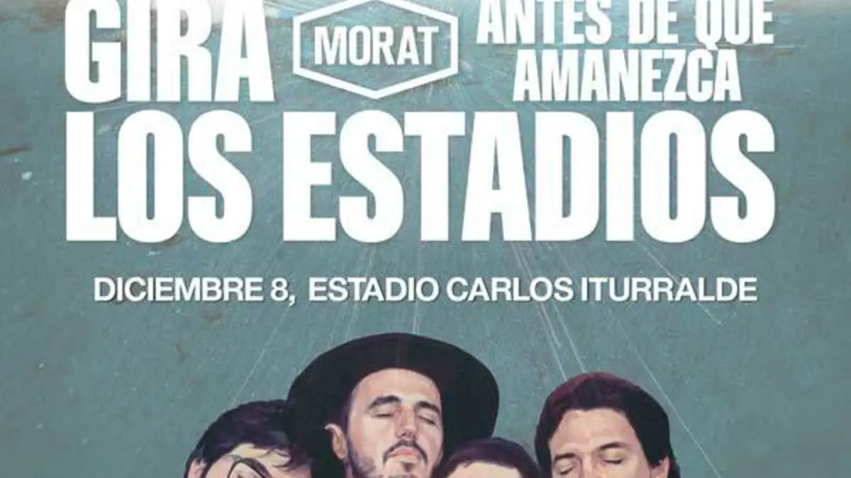 Morat anunció su gira “Antes de que amanezca”, aquí los detalles