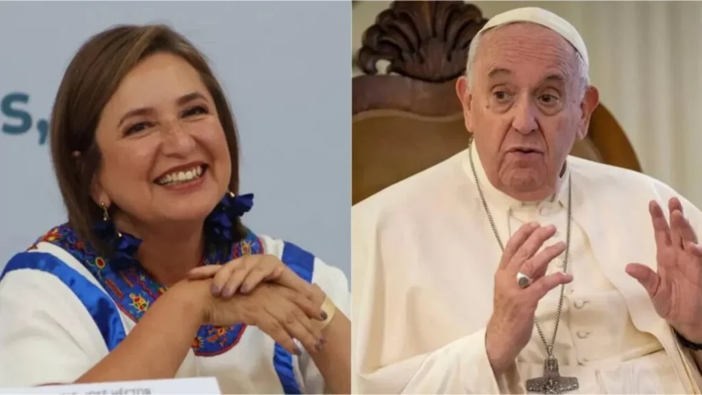 Papa Francisco recibió a Xóchitl Gálvez en una audiencia privada