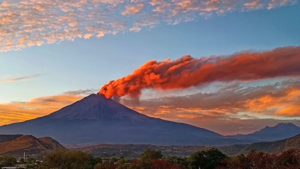 Popocatépetl no da tregua