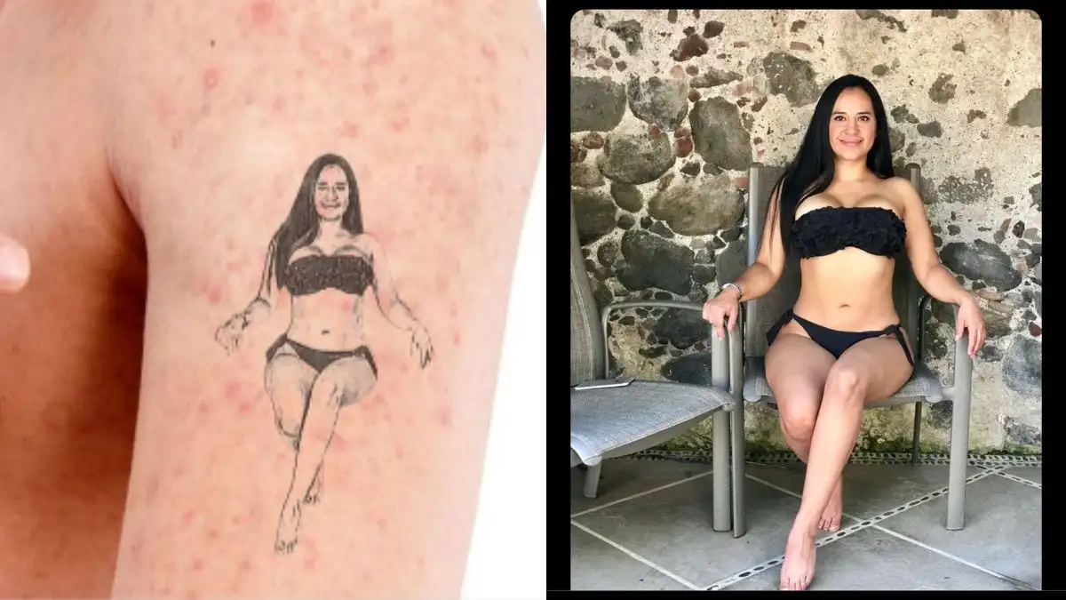 Sandra Cuevas responde a internauta que se tatuó su imagen