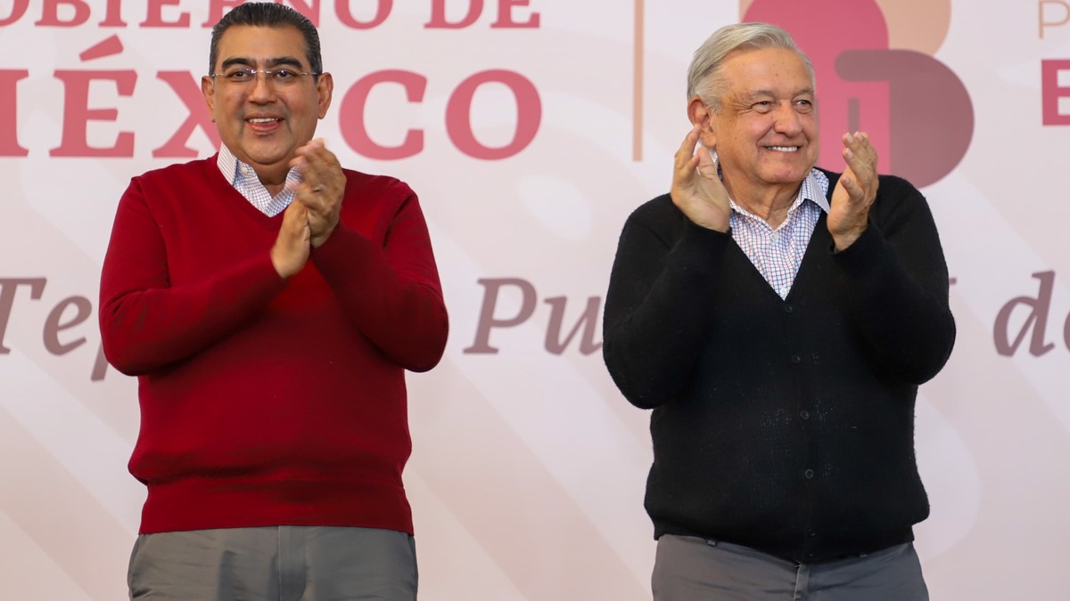 Sergio Salomón Rinde Informe A AMLO En La Mañanera - Apartado MEX