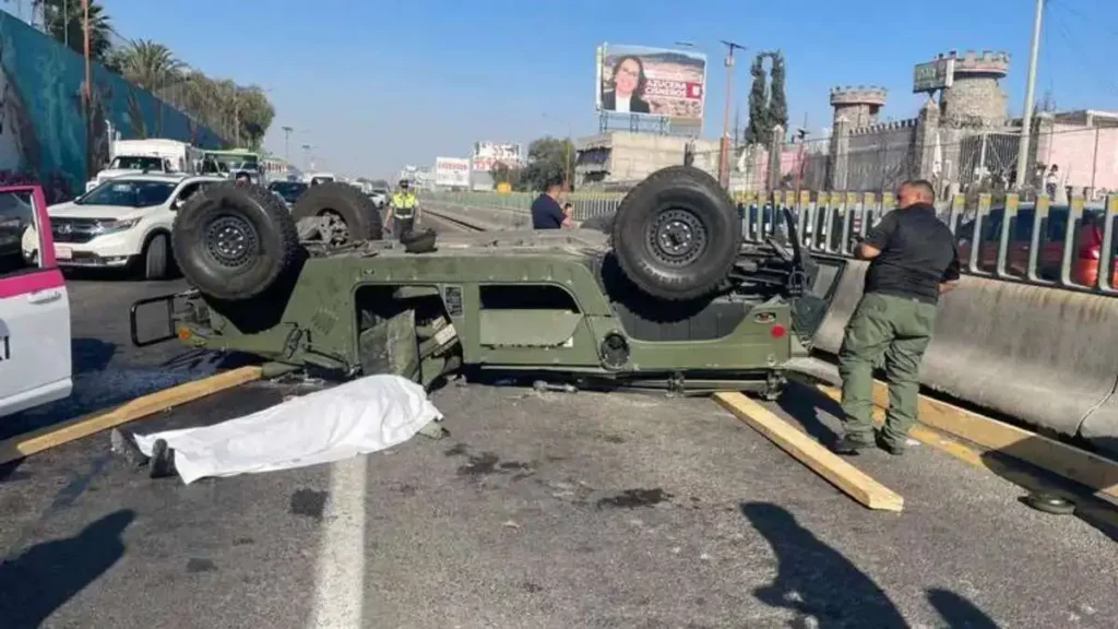 En el Día del Ejército Mexicano, un militar pierde la vida en la México-Pachuca