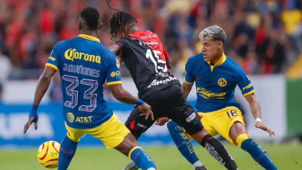 América golea al Atlas con tremendos golazos