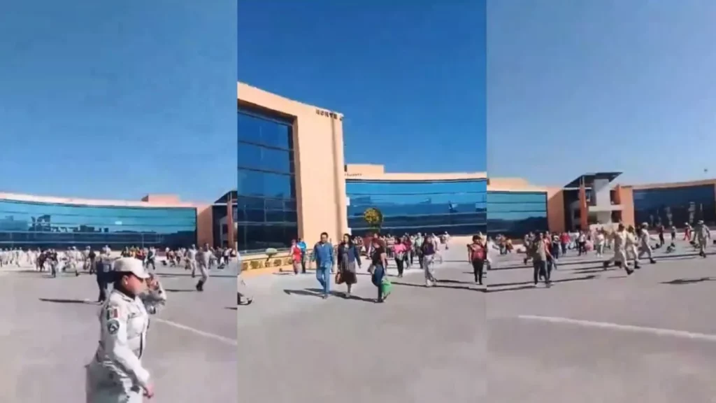 Desalojan oficinas en Chilpancingo por protestas de normalistas de Ayotzinapa