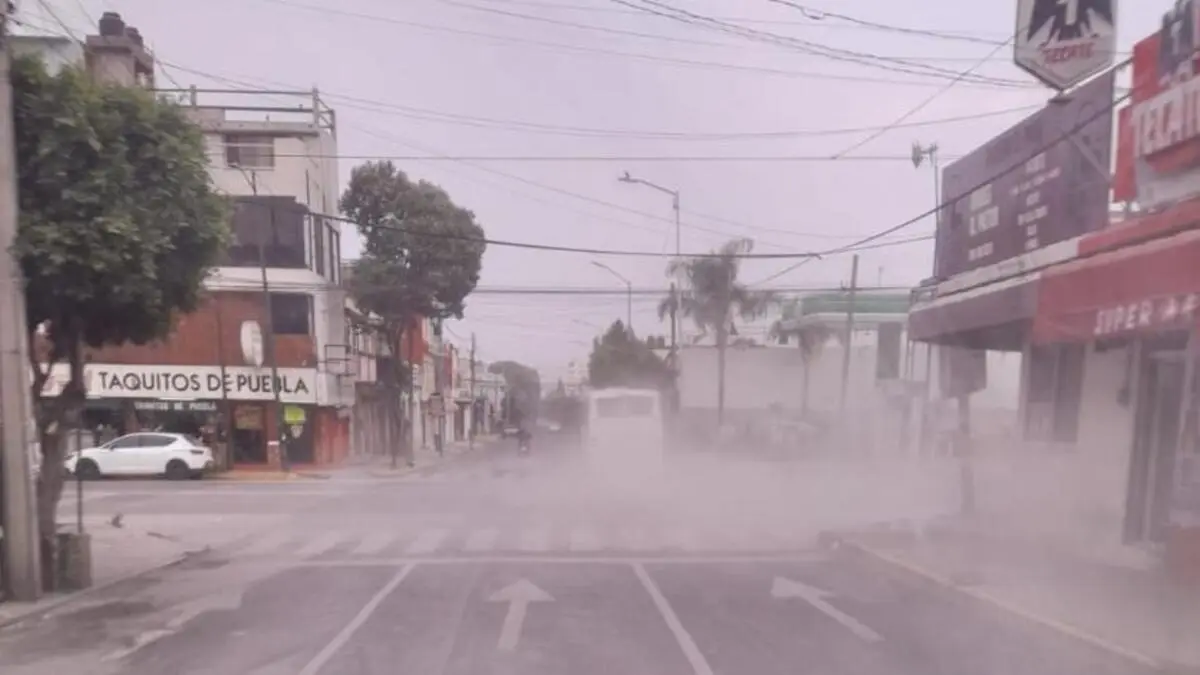 Calidad del aire no es favorable en Puebla