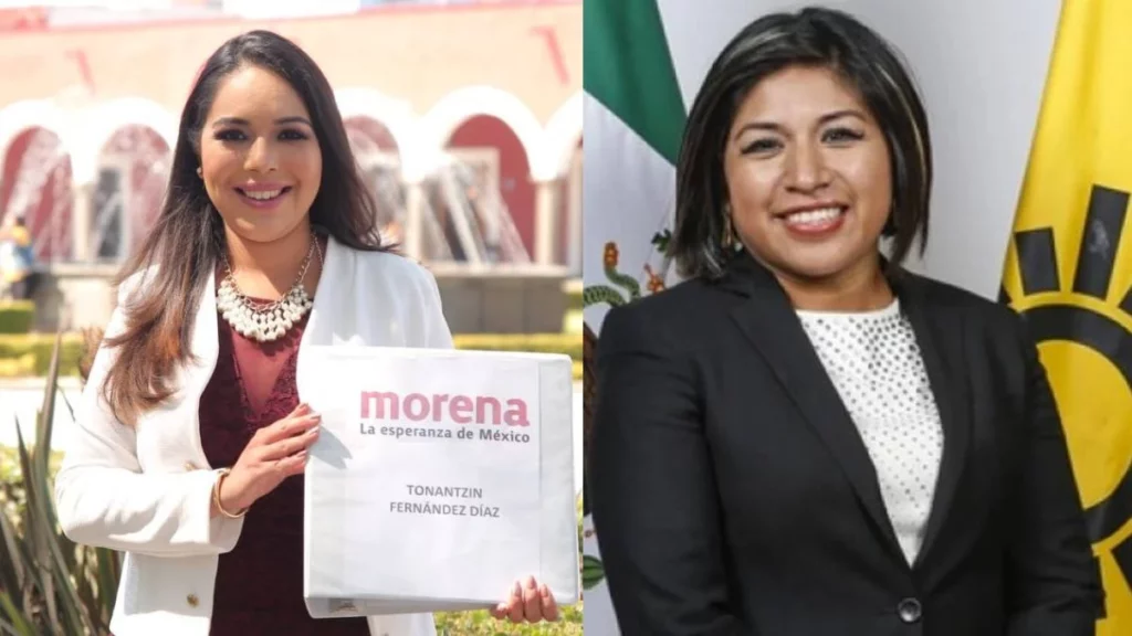 Roxana Luna vs Tonantzin Fernández por la alcaldía De San Pedro Cholula