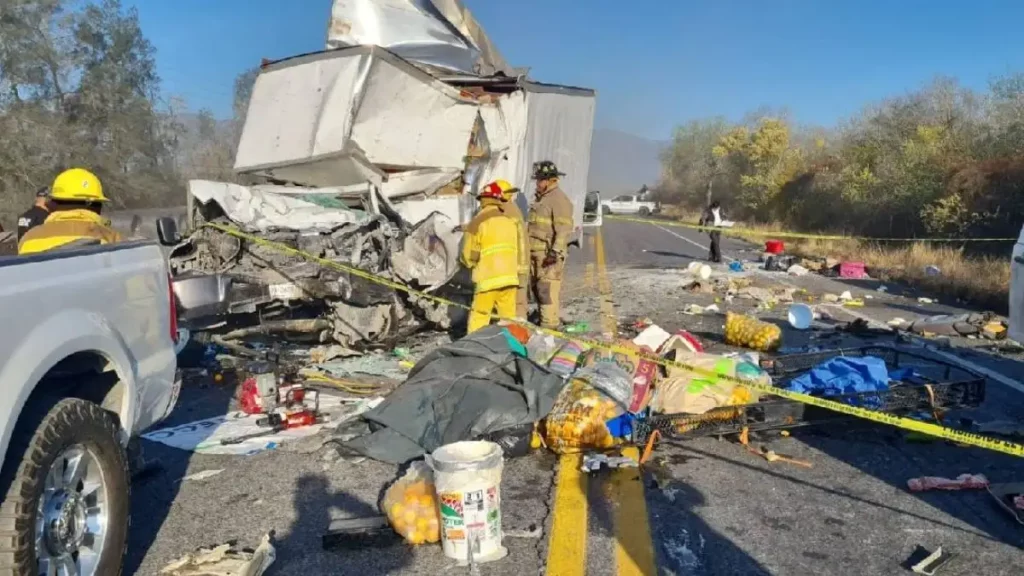 Trágico choque deja 8 muertos y dos heridos en Tamaulipas