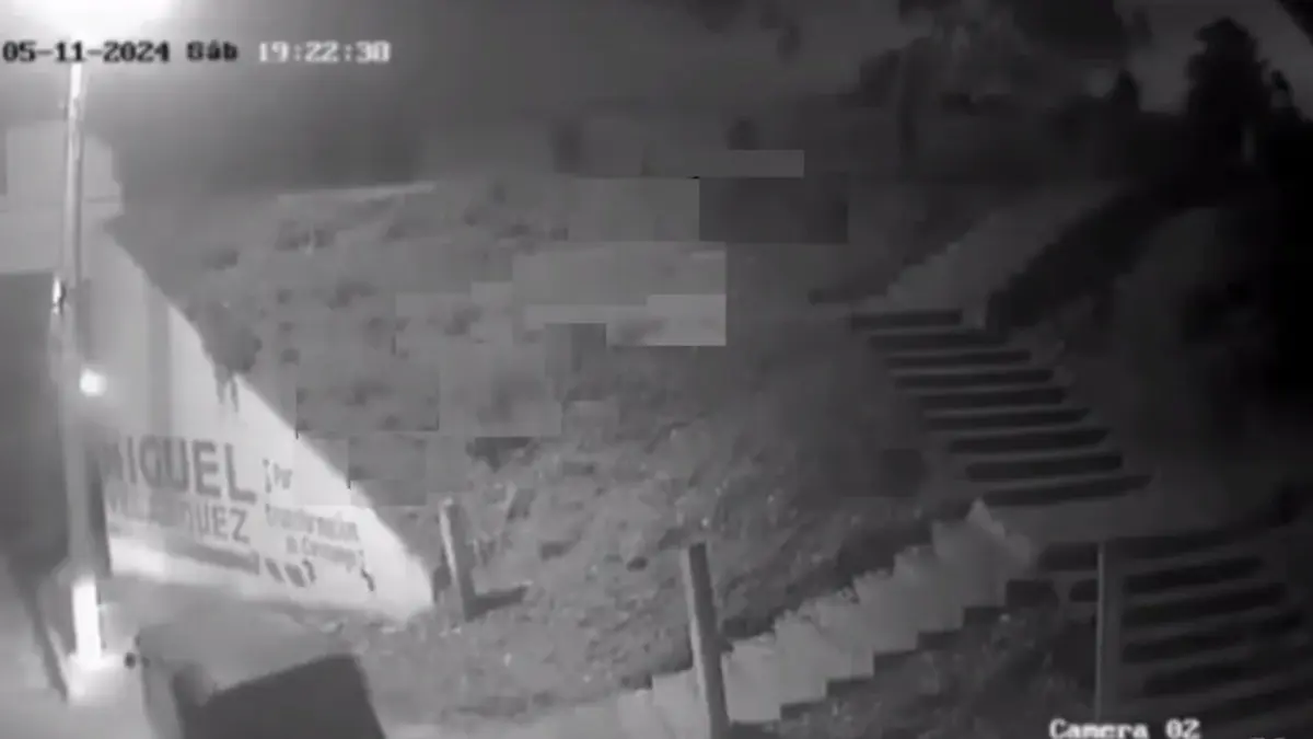 Mujer se arroja por escaleras para escapar de intento de rapto