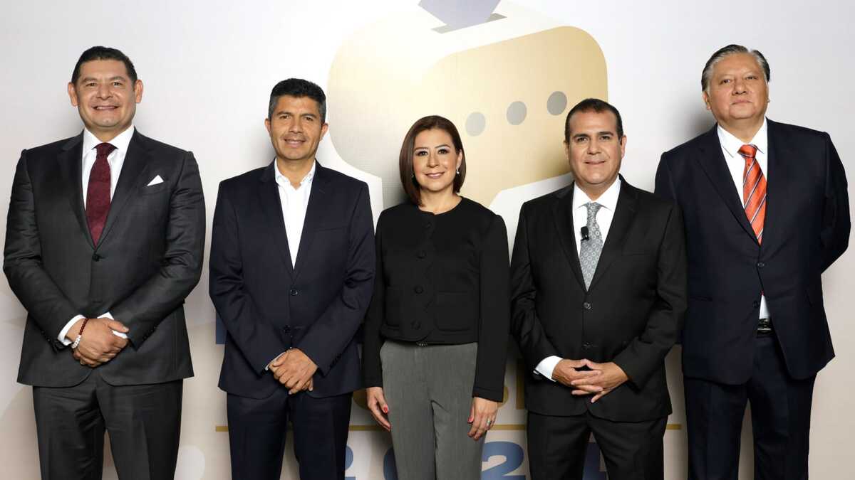 IEE realizó debate entre candidatos a la gubernatura de Puebla