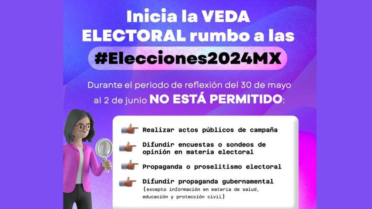 Veda Electoral 2024 Todo lo que necesitas saber Apartado MEX