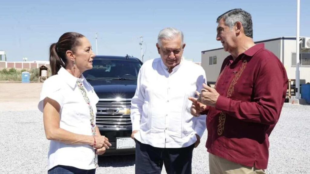 Supervisan AMLO y Sheinbaum avances en la Agencia Nacional de Aduanas