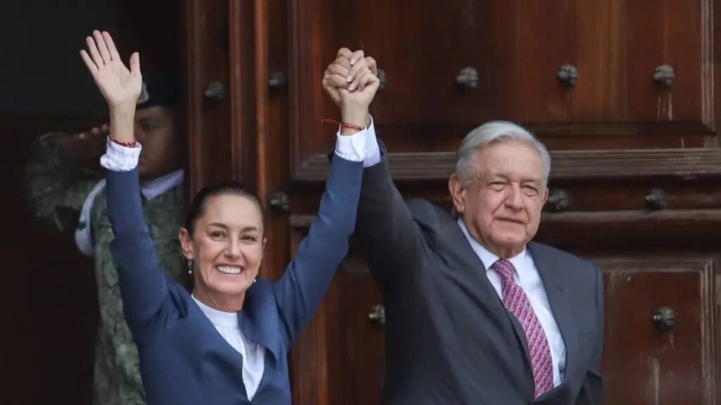 Dos presidentes juntos: AMLO y Claudia encabezan acto en Coahuila