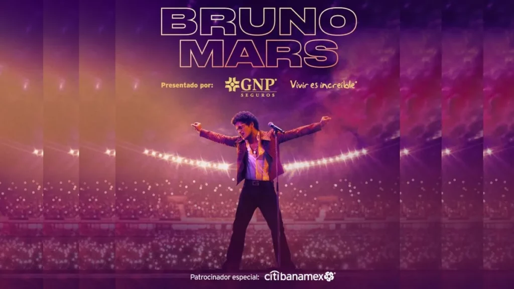 ¡Bruno Mars anuncia nueva fecha en Estadio GNP Seguros!