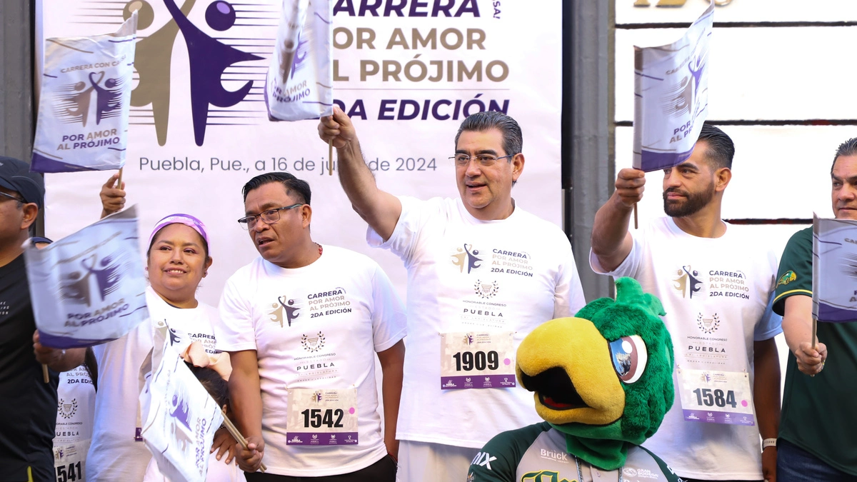 Carrera por Amor al Prójimo: ¡Vamos poblanos!