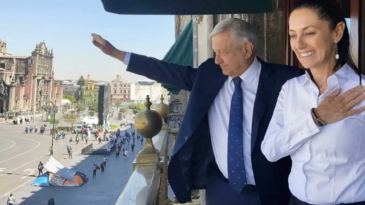 Histórica reunión: Sheinbaum y López Obrador inician transición