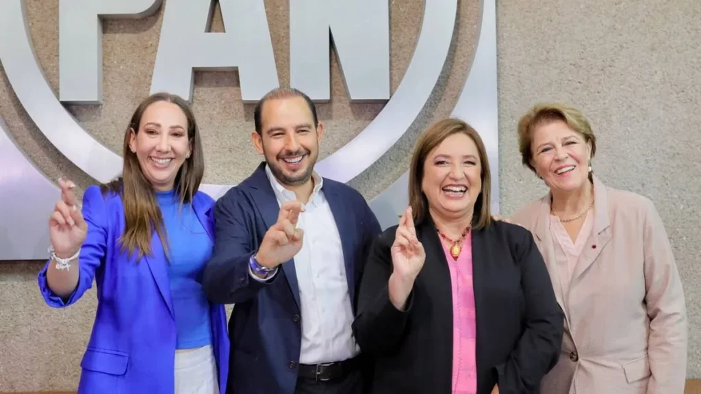 ¡Xóchitl Gálvez y Marko Cortés se reconcilian!