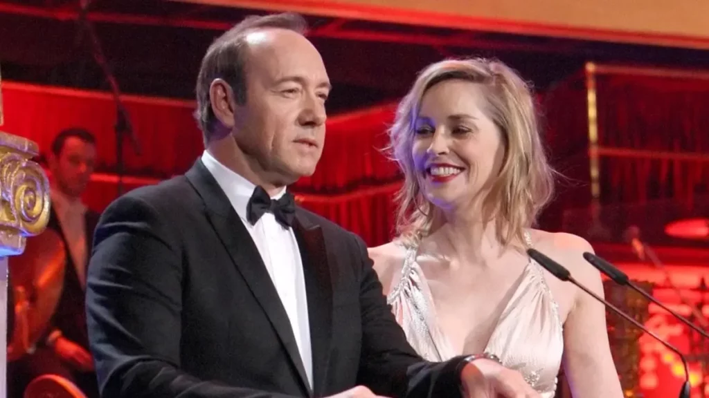 Kevin Spacey y Sharon Stone