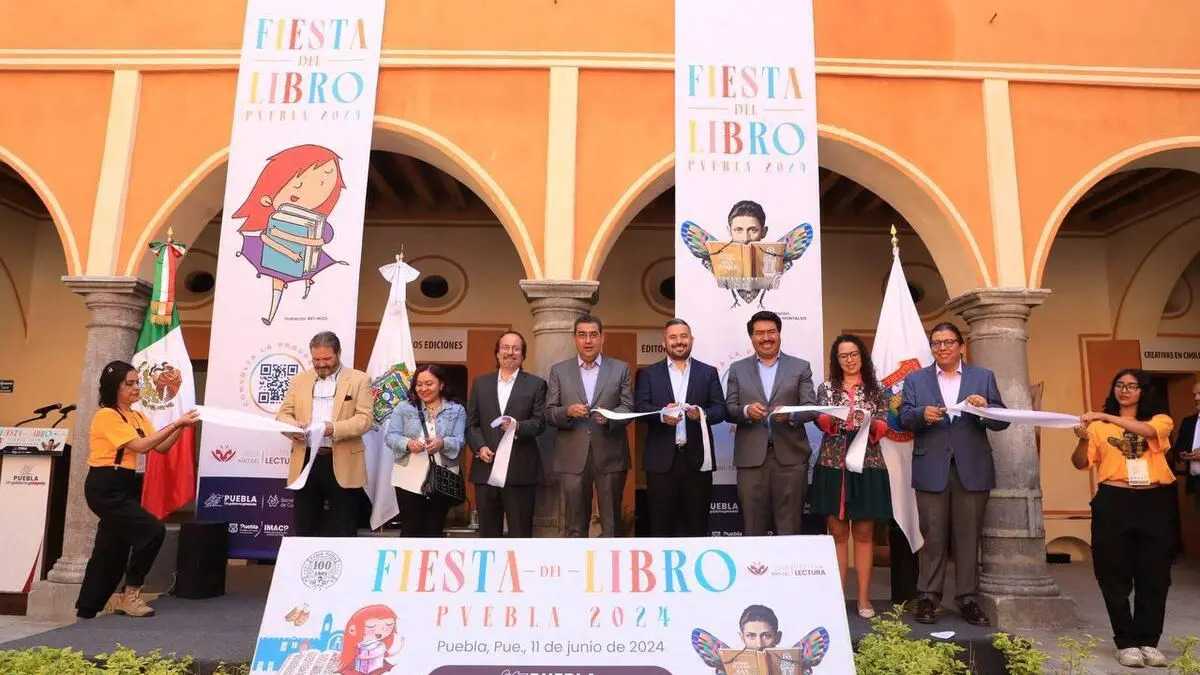 Comienza en Puebla la fiesta del libro 2024