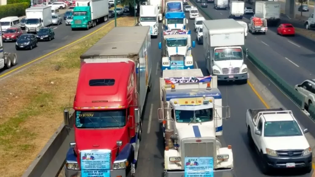 Paro Nacional de Transportistas paralizará México este 28 de junio