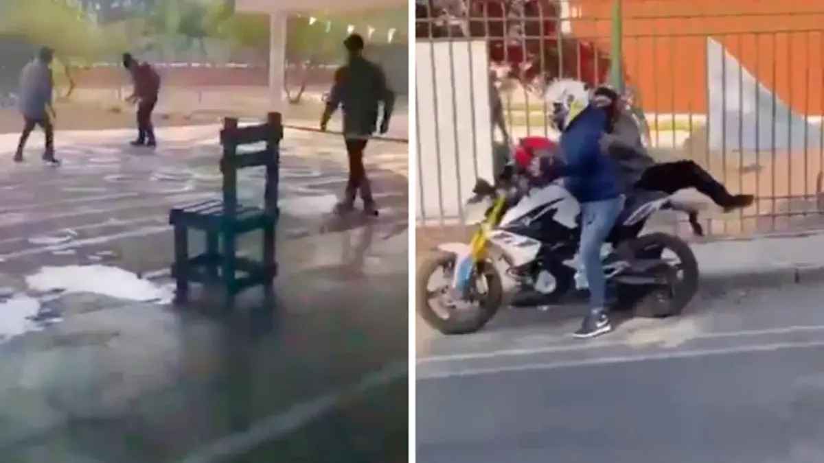 Dos sujetos intentan prender fuego en casilla electoral en Querétaro