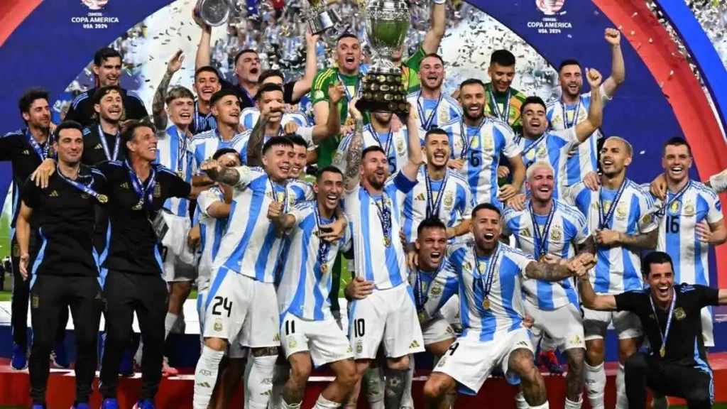 ¡Argentina otra vez campeón!: Goles,  llanto y despedida