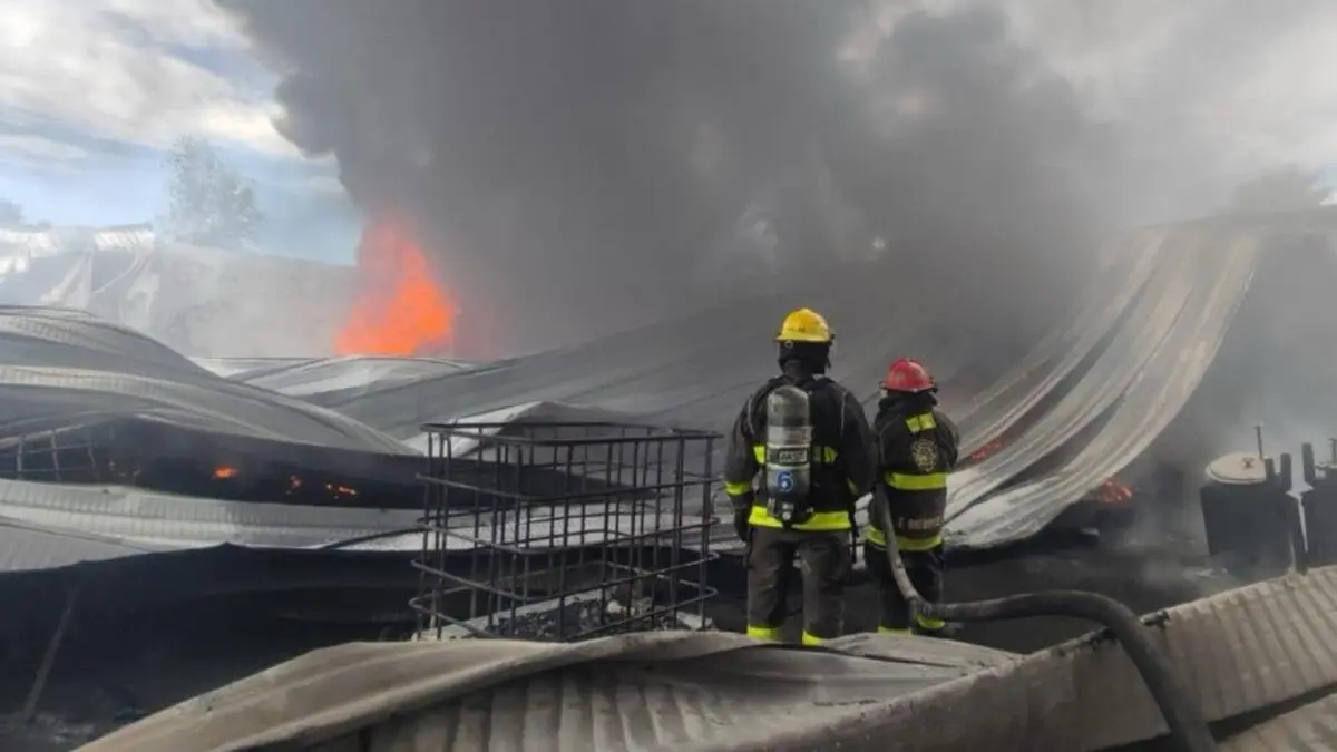Bomberos de San Andrés Cholula sobresalen en incendio de Atzompa