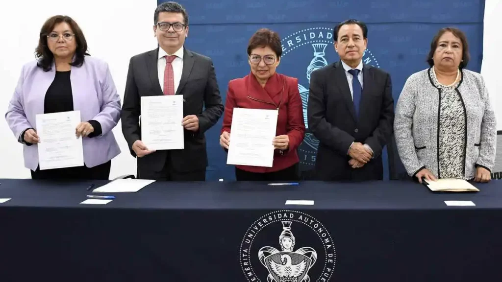 Convenio entre BUAP y Consejo de la Judicatura del Poder Judicial