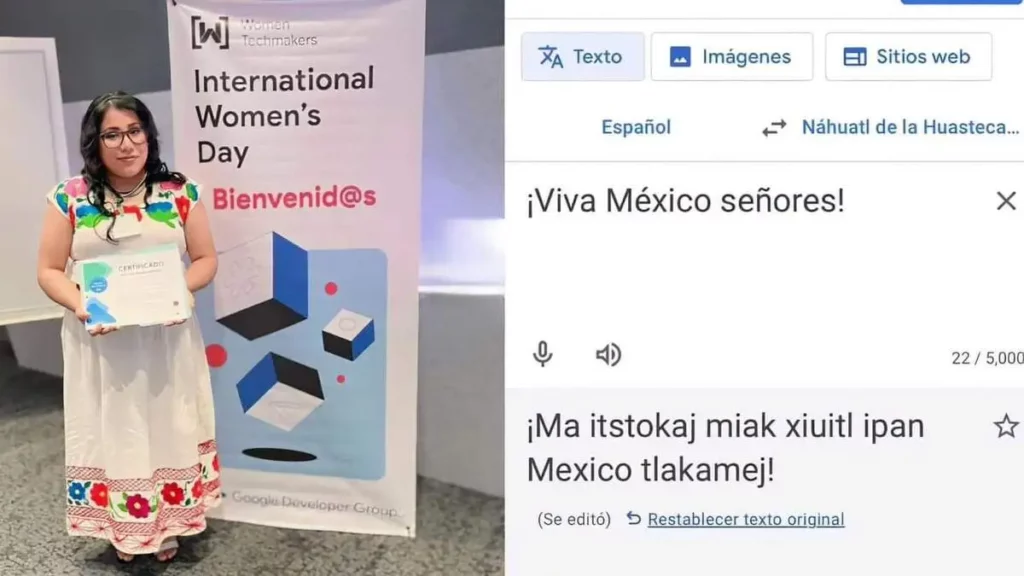 Lenguas indígenas en Google Translate gracias a joven mexicana