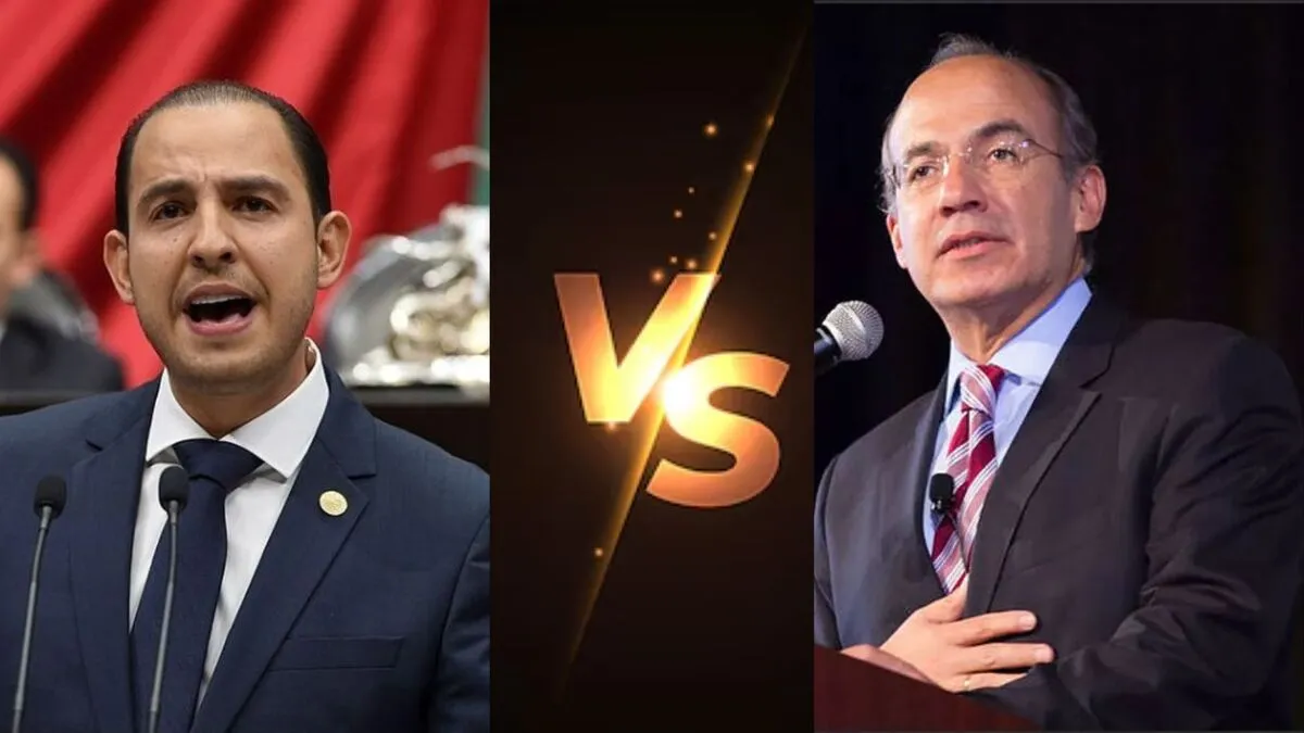 Felipe Calderón y Marko Cortés se pelean en redes sociales